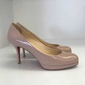 Christian Louboutin Prorata nude Patent size 37